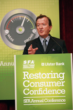 John Perry TD, Minister for Small Business, opened the recent conference and referred to the various initiatives taken to make the banks fit for purpose. 
